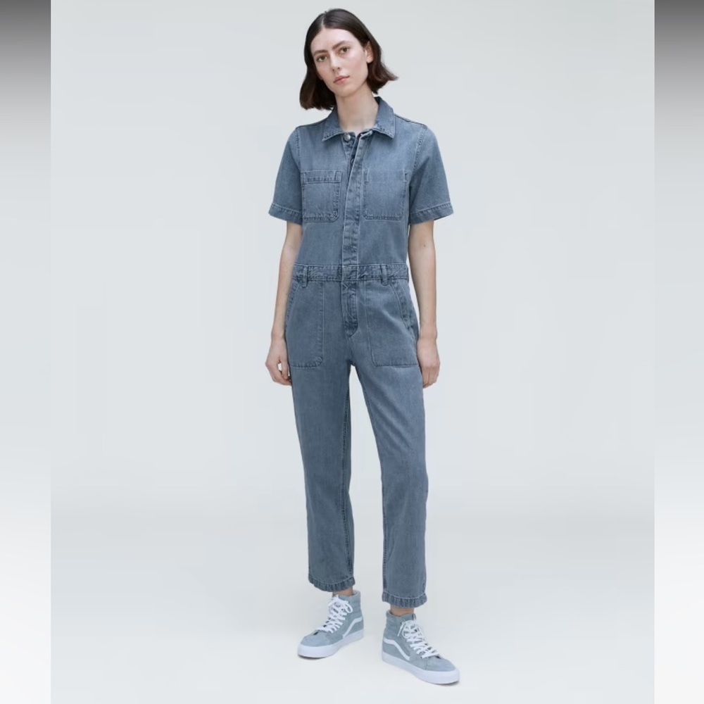 Everlane super soft jean coverall